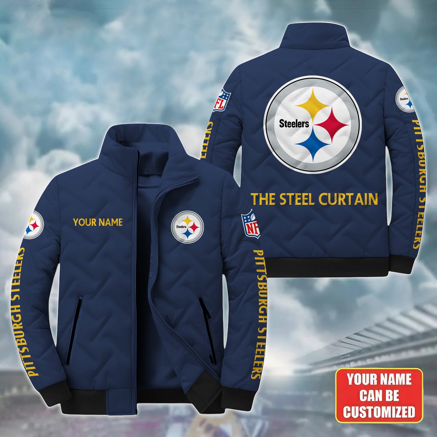 PIT X NFL Puffer Jacket NHS NHM