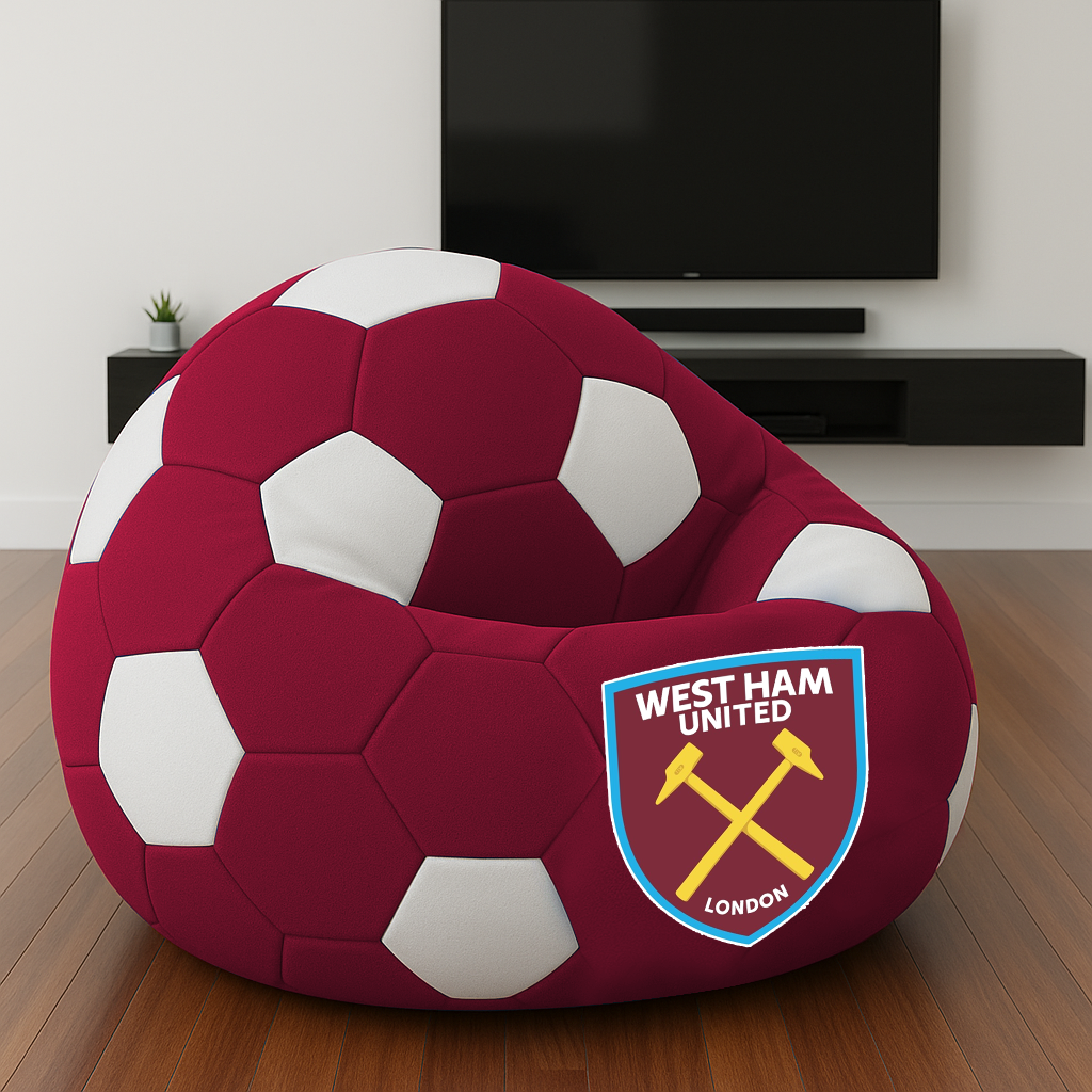 Premium EPL WHU Lounge Bean Chair V1 NMD TTV