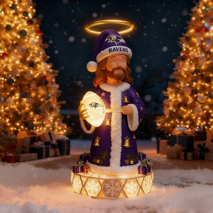 Premium NFL BAL Jesus Led Figure V1 NMD TTV