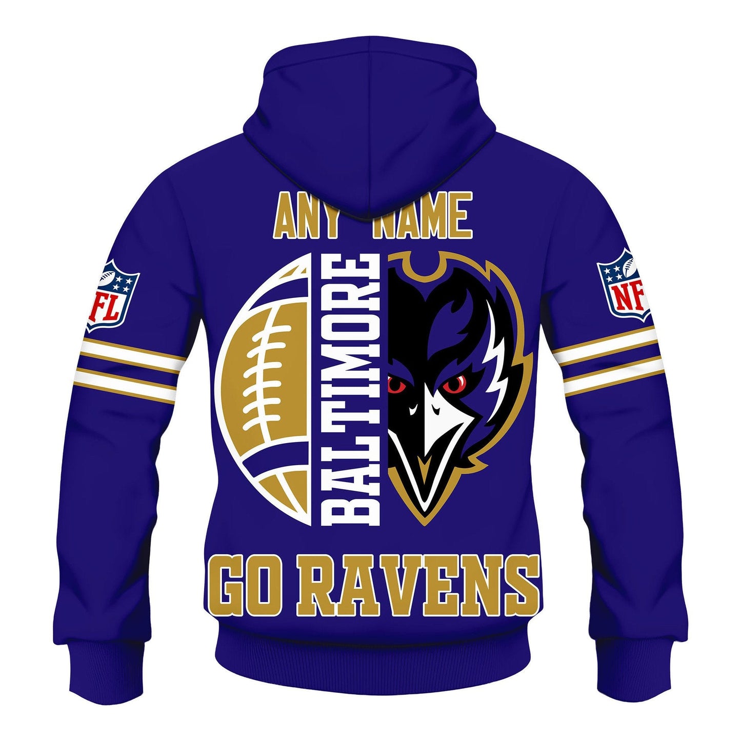 Premium NFL BAL Signature Fan Gear Hoodie V1 NMD NHM