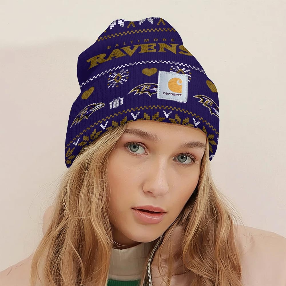 Premium NFL BAL x CH Chrismas Workwear Beanie V1 NMD TTV