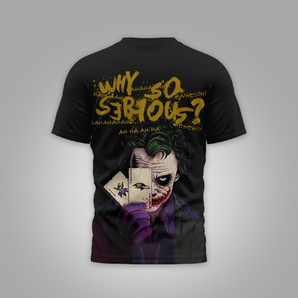 Premium NFL BAL x JOK Why So Serious T-shirt V1 NMD TTV