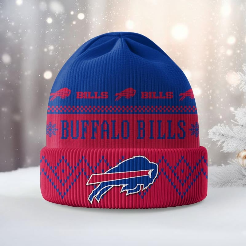 Premium NFL BUF Beanie Hat V1 NMD TTV