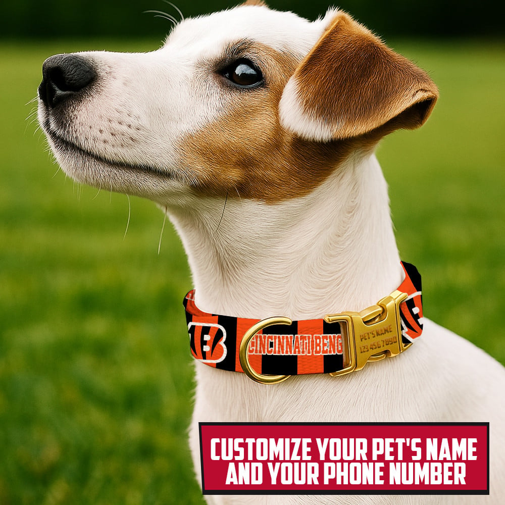 Premium NFL CIN Pet Collar V1 NMD TTV