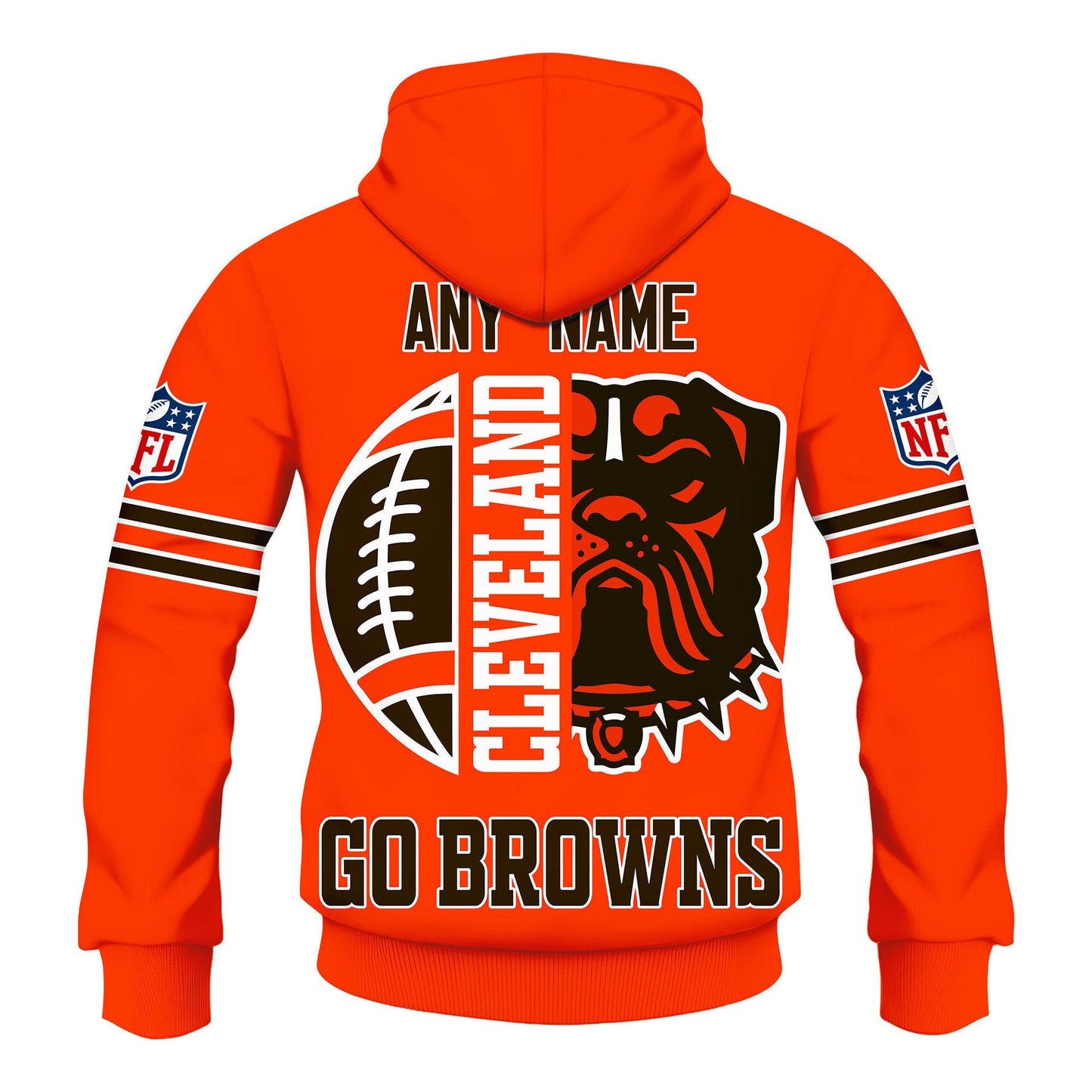 Premium NFL CLE Signature Fan Gear Hoodie V1 NMD NHM
