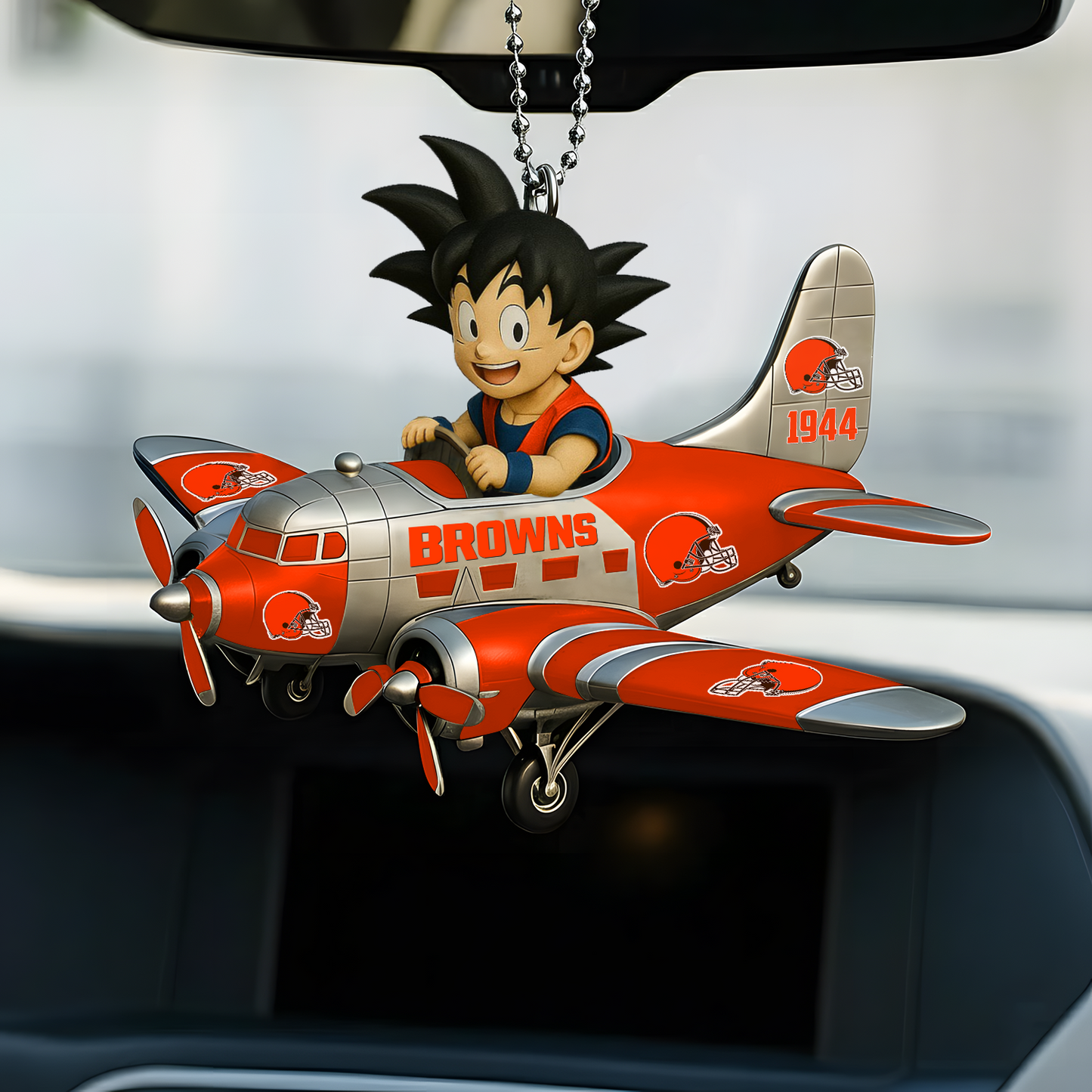 Premium NFL CLE x SGK Car Ornament DatND DVT