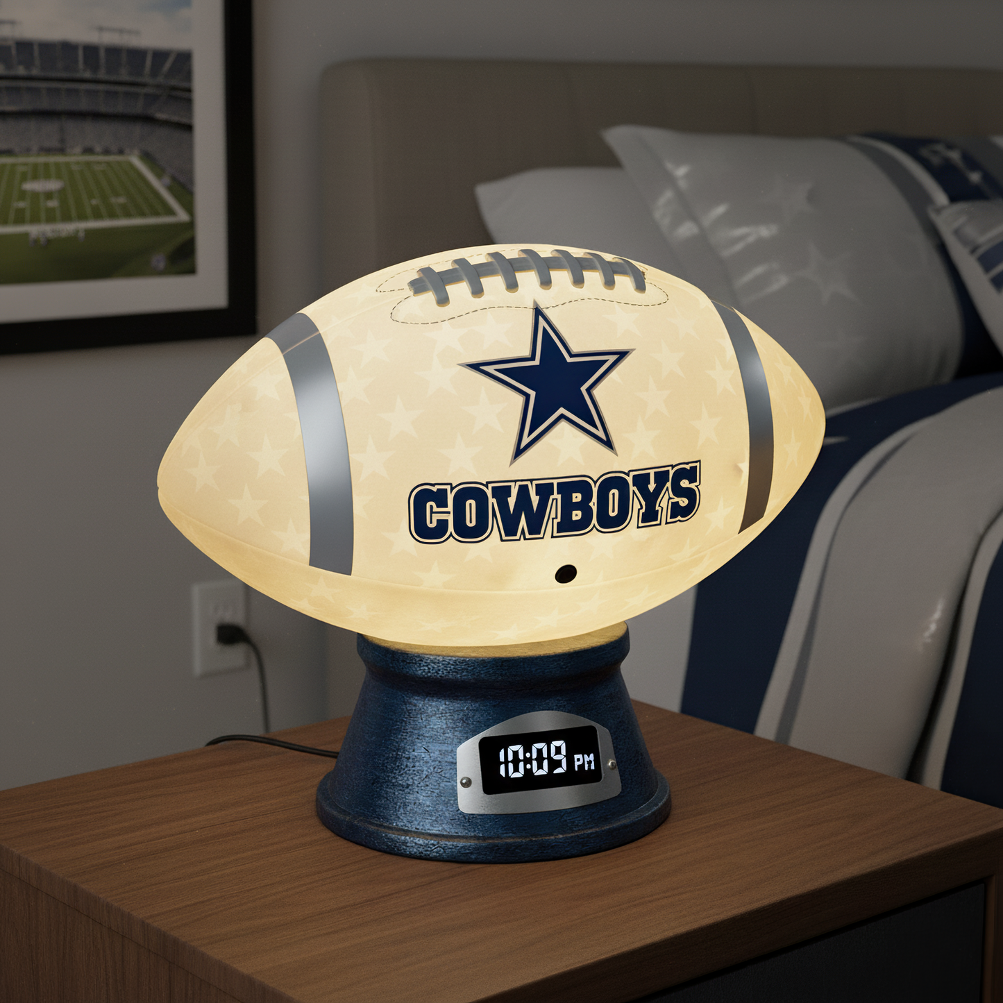 Premium NFL DAL LED Football Night Light V1 NMD TTV