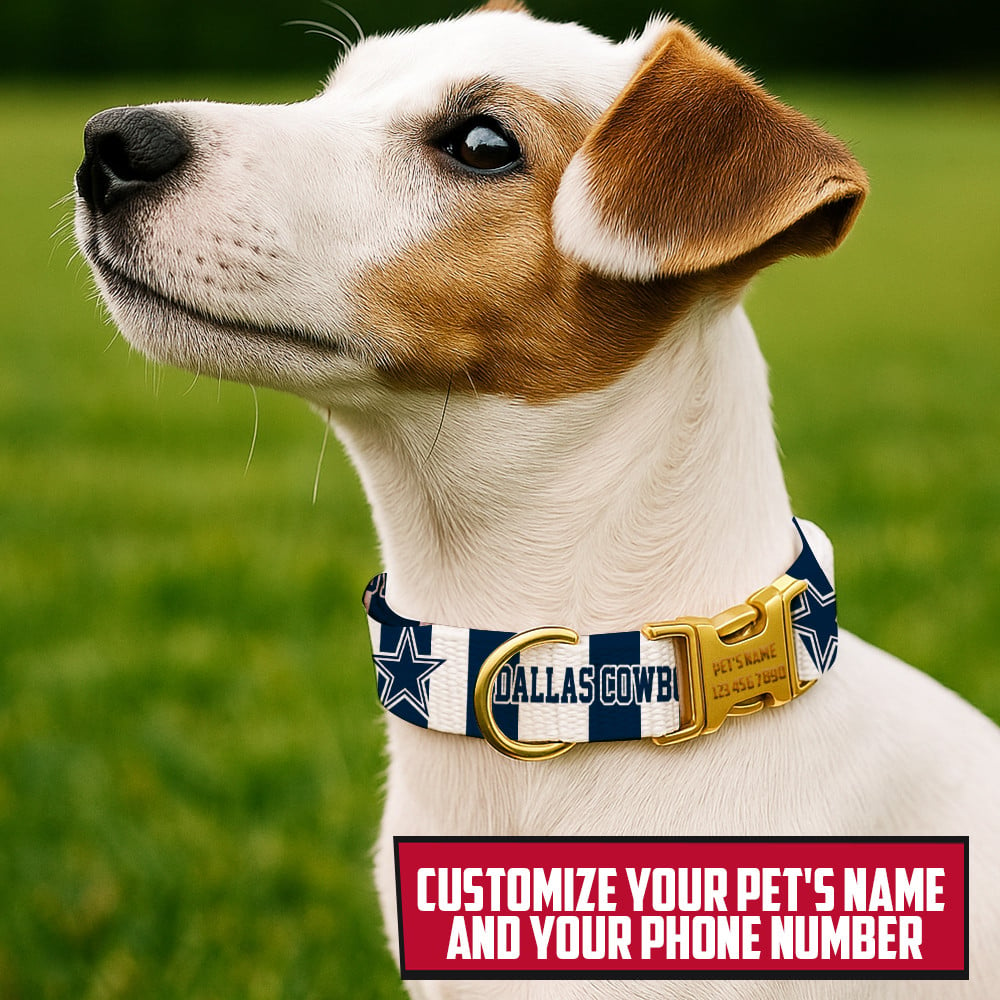 Premium NFL DAL Pet Collar V1 NMD TTV