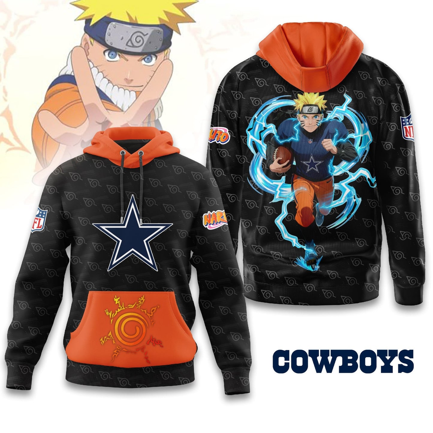 Premium NFL DAL x NAR Hoodie V1 NMD NHM