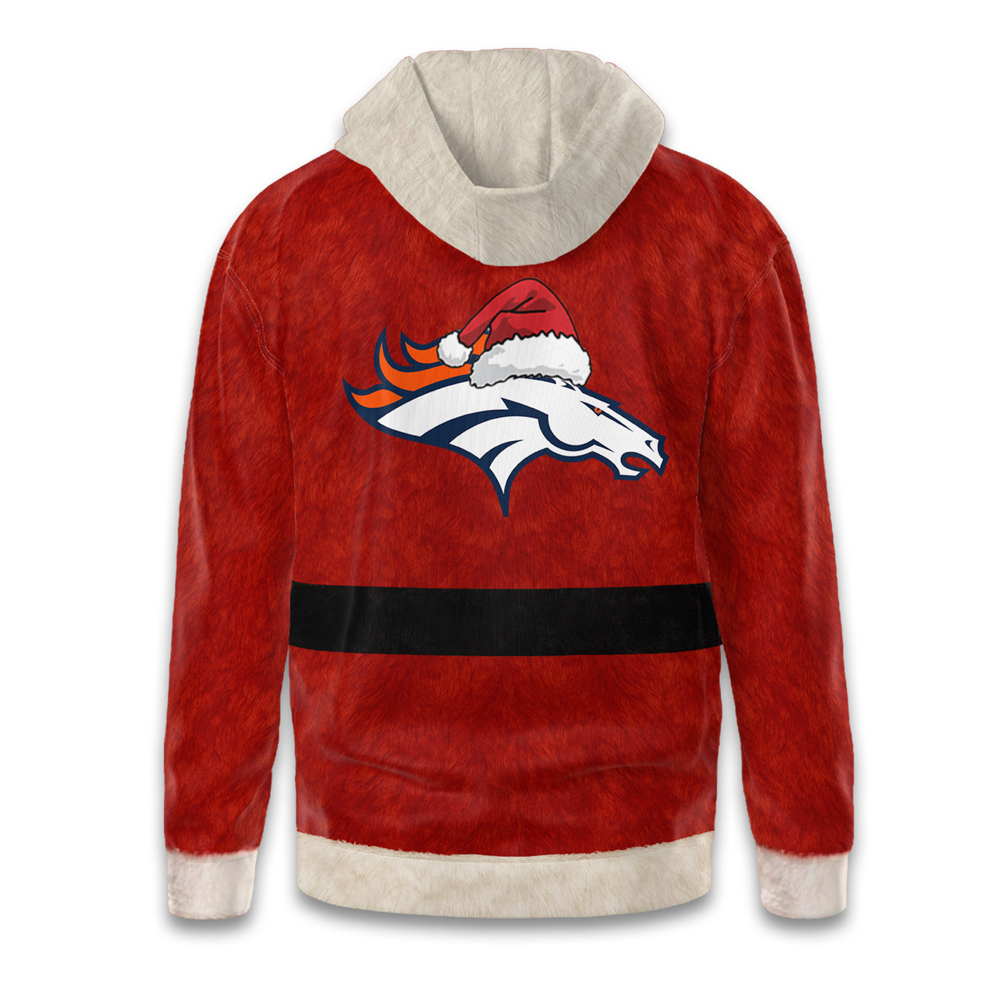 Premium NFL DEN Santa Claus Hoodie V1 NMD TTV