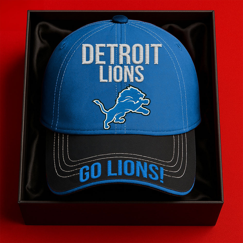 Premium NFL DET Football Classic Cap V1 NMD TTV