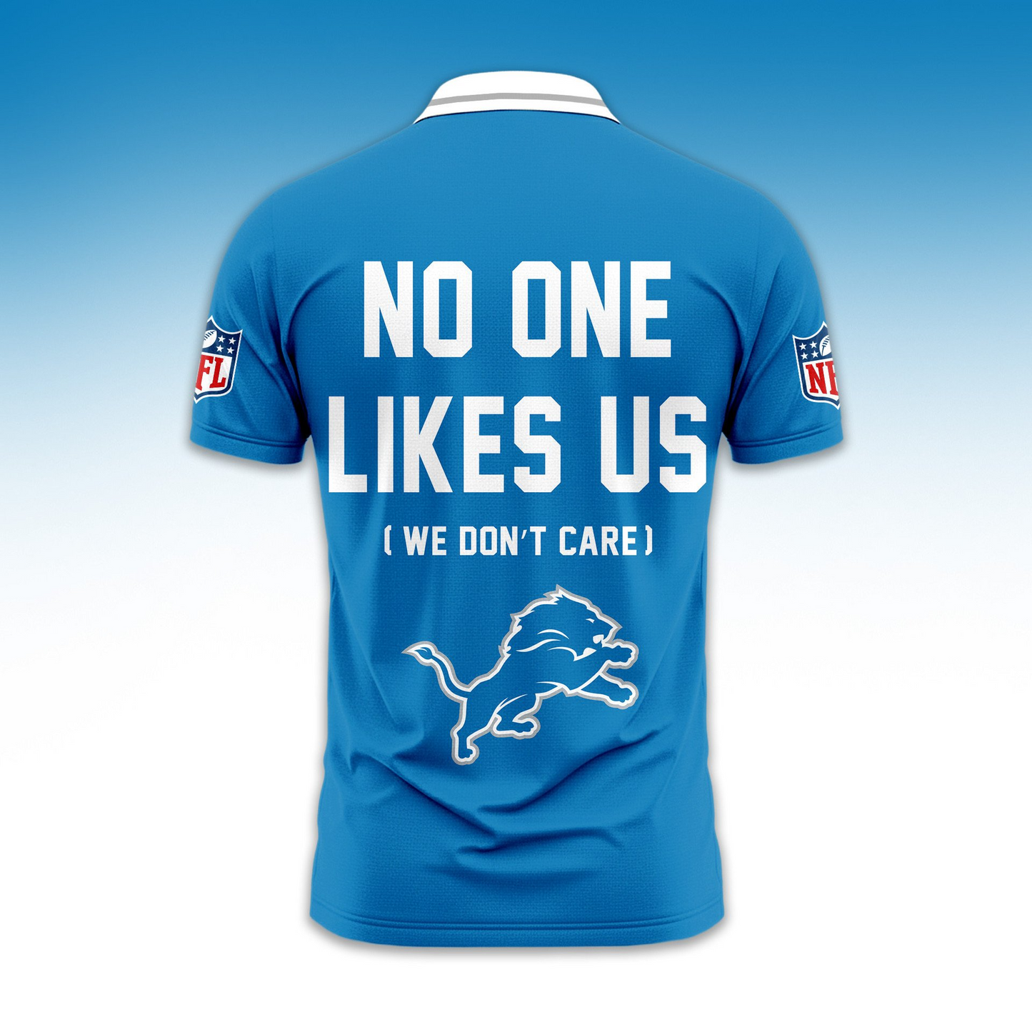 Premium NFL DET No One Likes Us Polo Shirt V1 NMD 291025 TTV