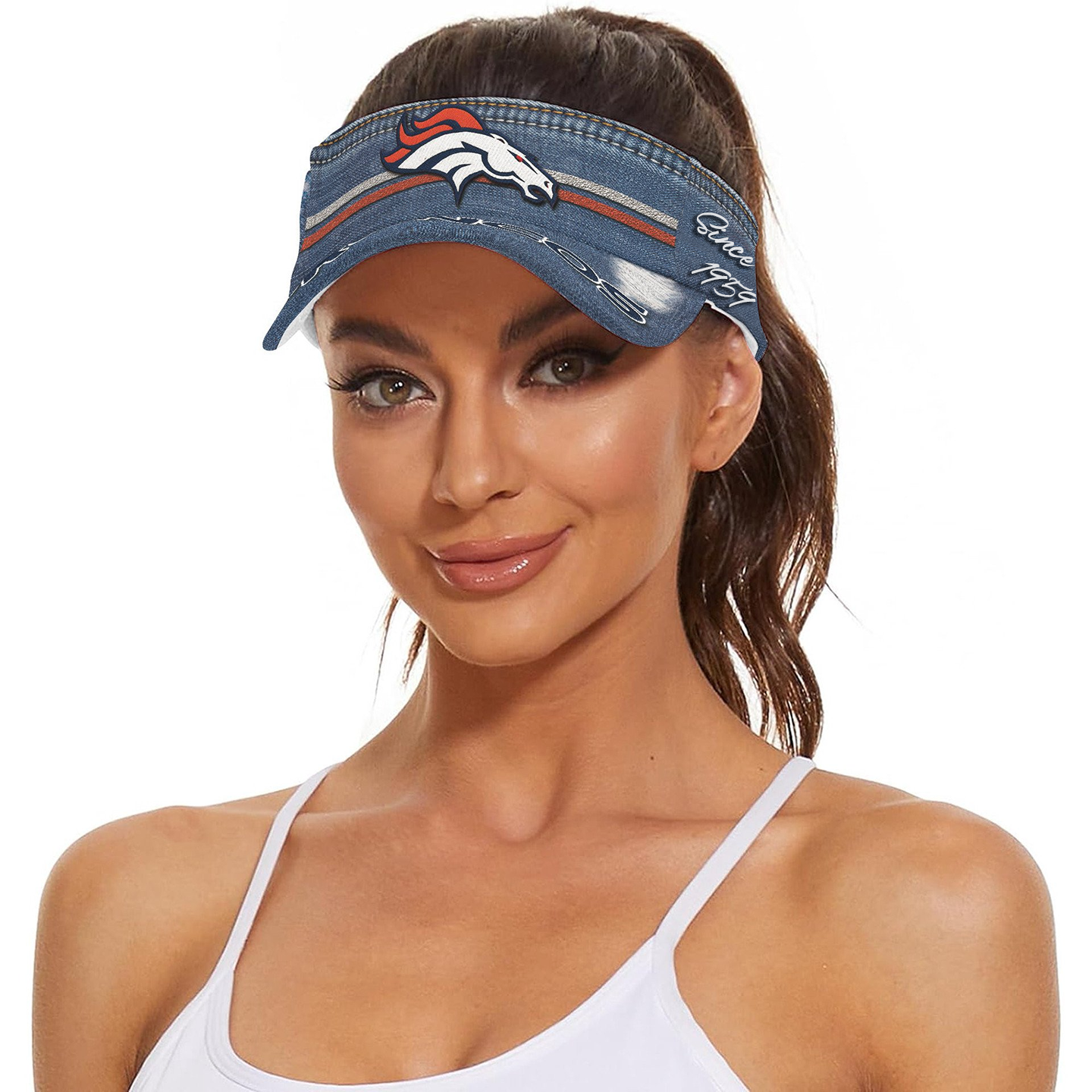 Premium NFL DVBC Denim Sun Visor Cap V2 NMD DDT TTV