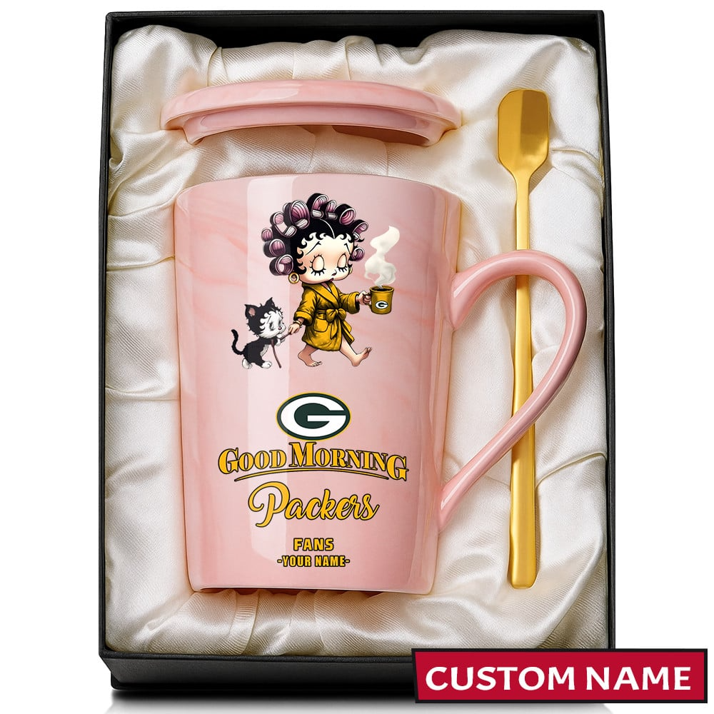 Premium NFL GB Ceramic Women Coffee Mug V1 NMD TTV