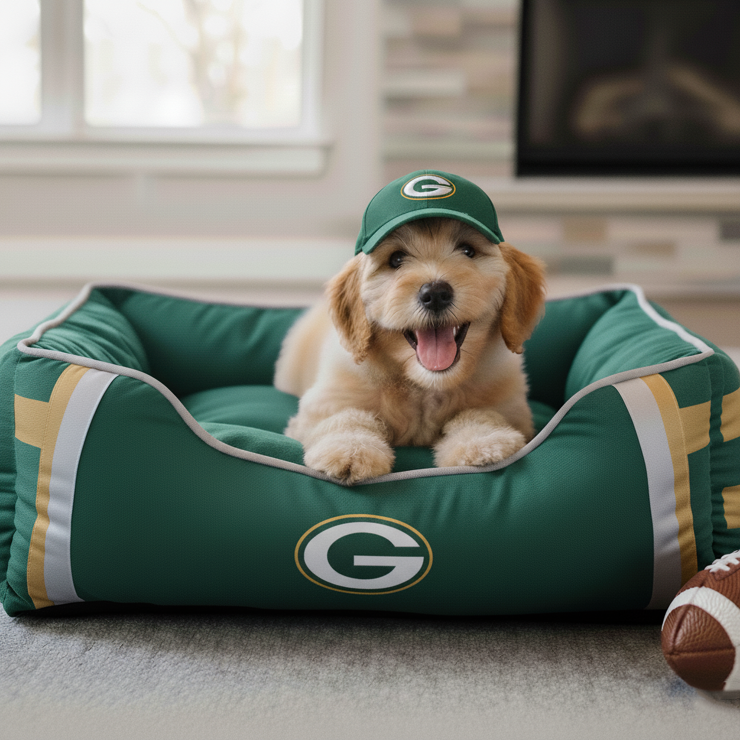 Premium NFL GB Pets Bed V1 NMD TTV