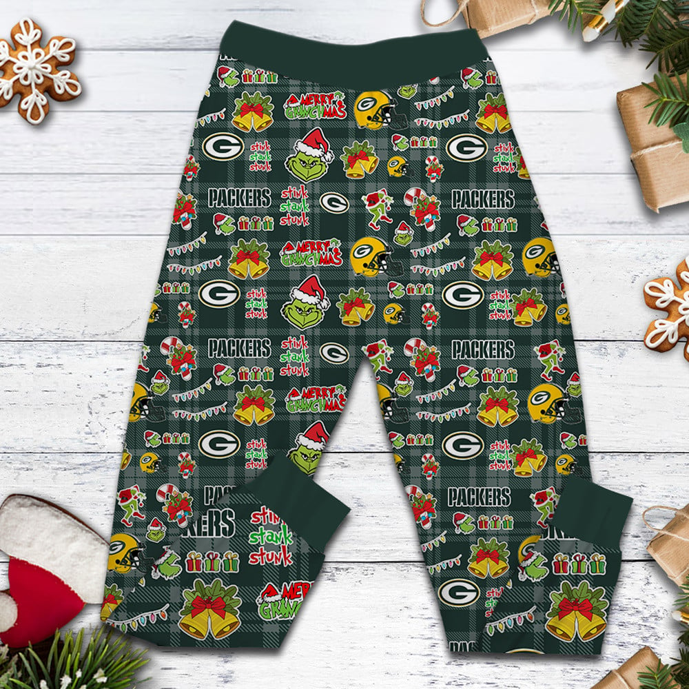 Premium NFL GB x The Grinch Pajamas V1 NMD TTV