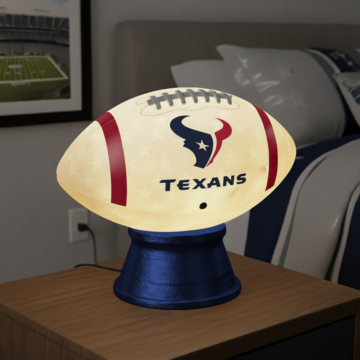 Premium NFL HOU LED Football Night Light V1 NMD TTV