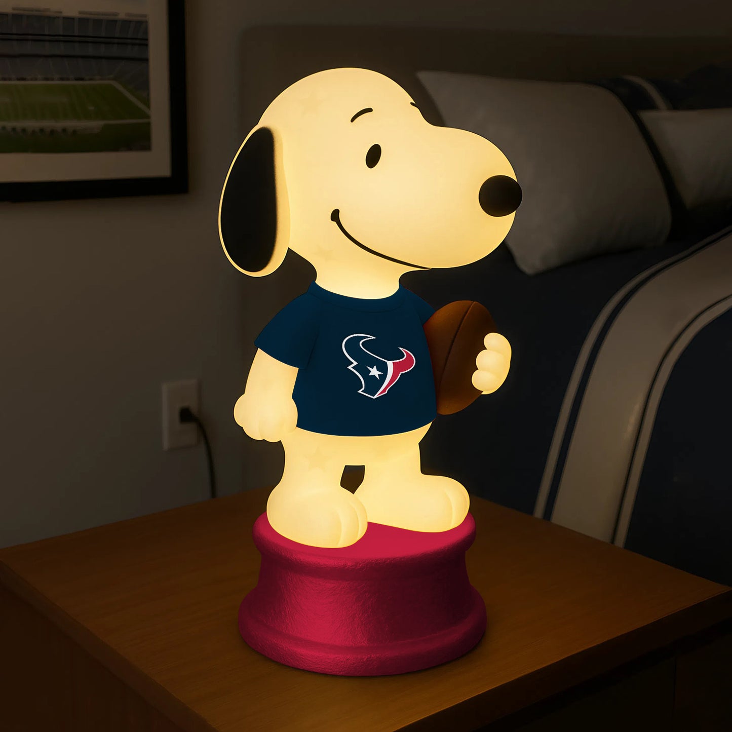 Premium NFL HOU x SNP Led Night Light V3 NMD NHM