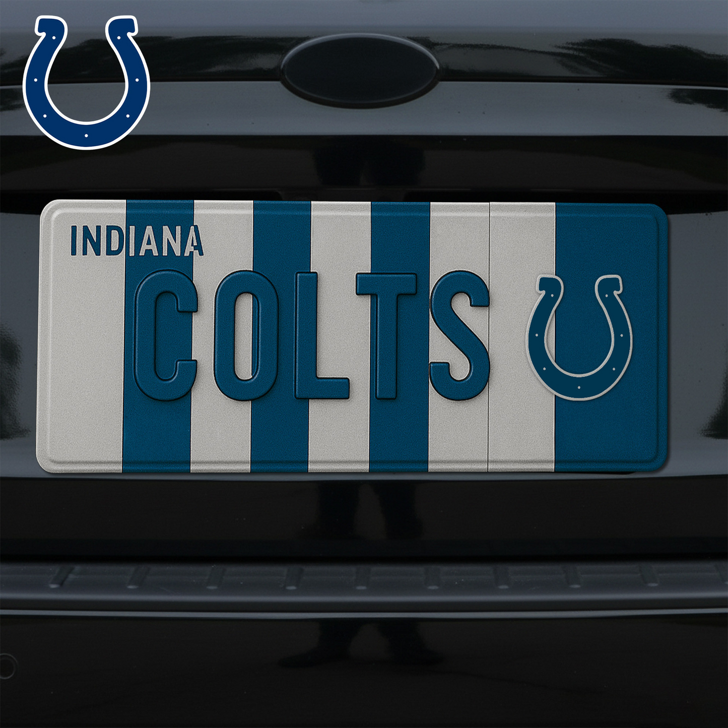 Premium NFL IND License Plate Frame HI V1 NMD TTV