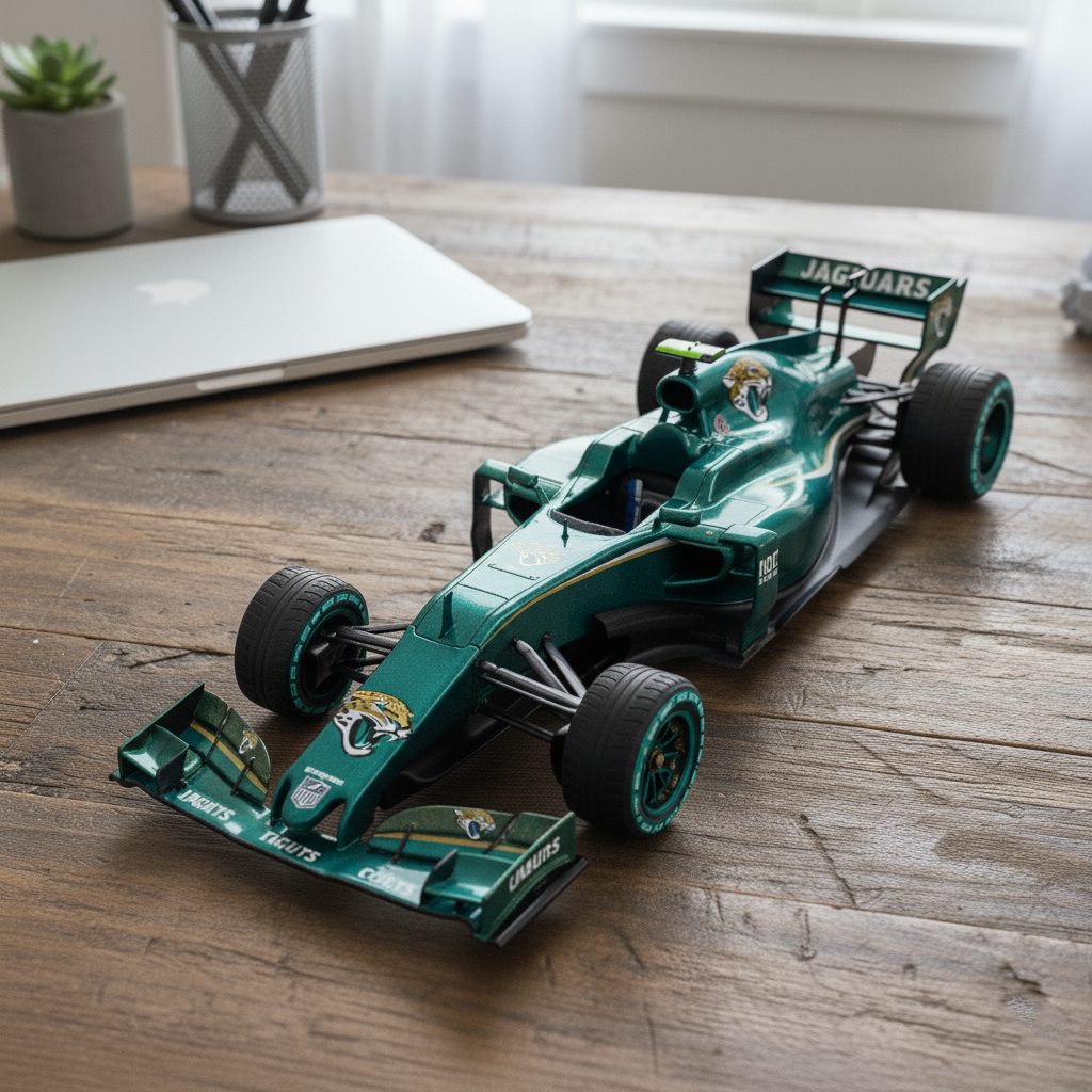 Premium NFL JAC x F1 Racing Car Collectible Model V1 NMD TTV