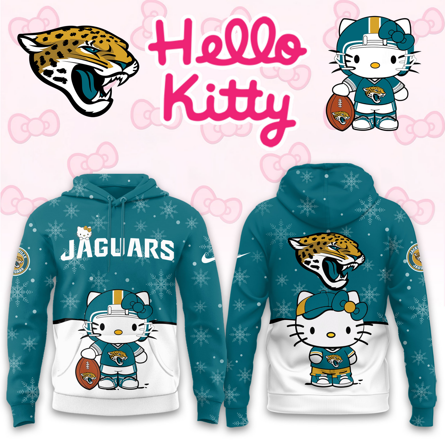 Premium NFL JAC x HK Hoodie V1 NMD TTV