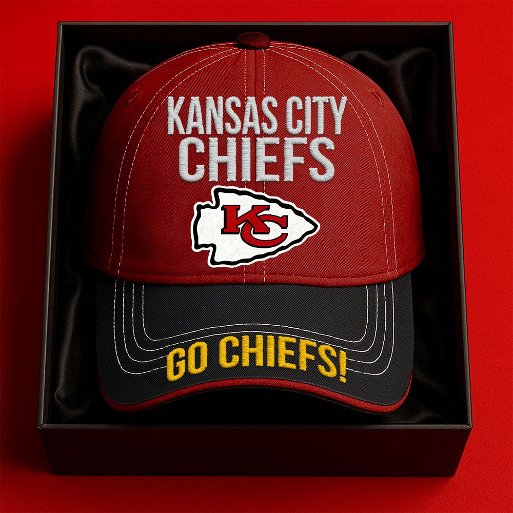 Premium NFL KC Football Classic Cap V1 NMD TTV