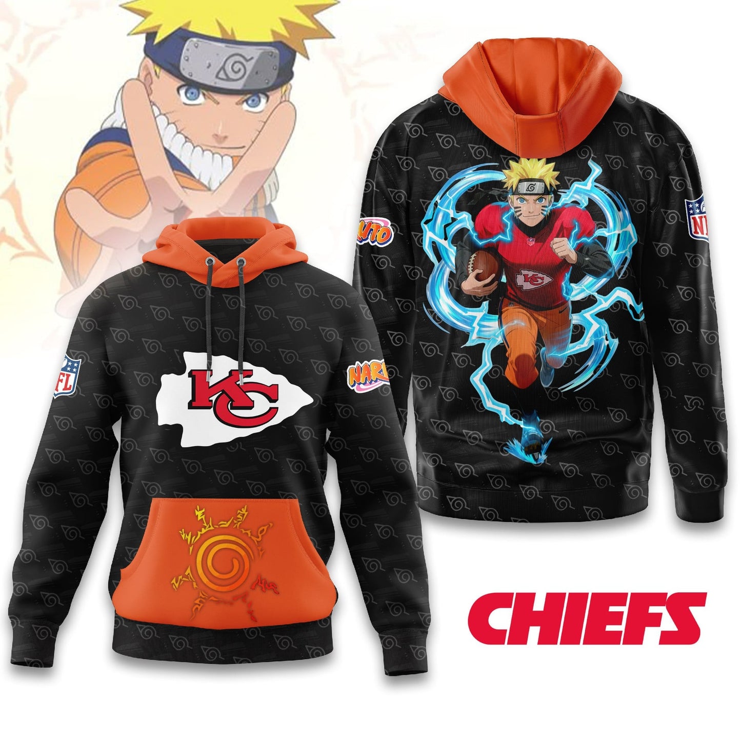 Premium NFL KC x NAR Hoodie V1 NMD NHM