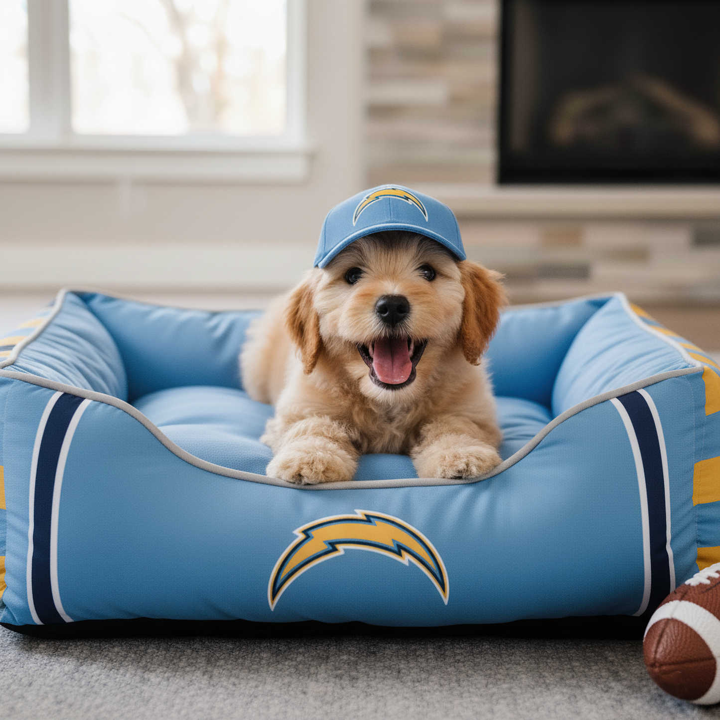 Premium NFL LAC Pets Bed V1 NMD TTV
