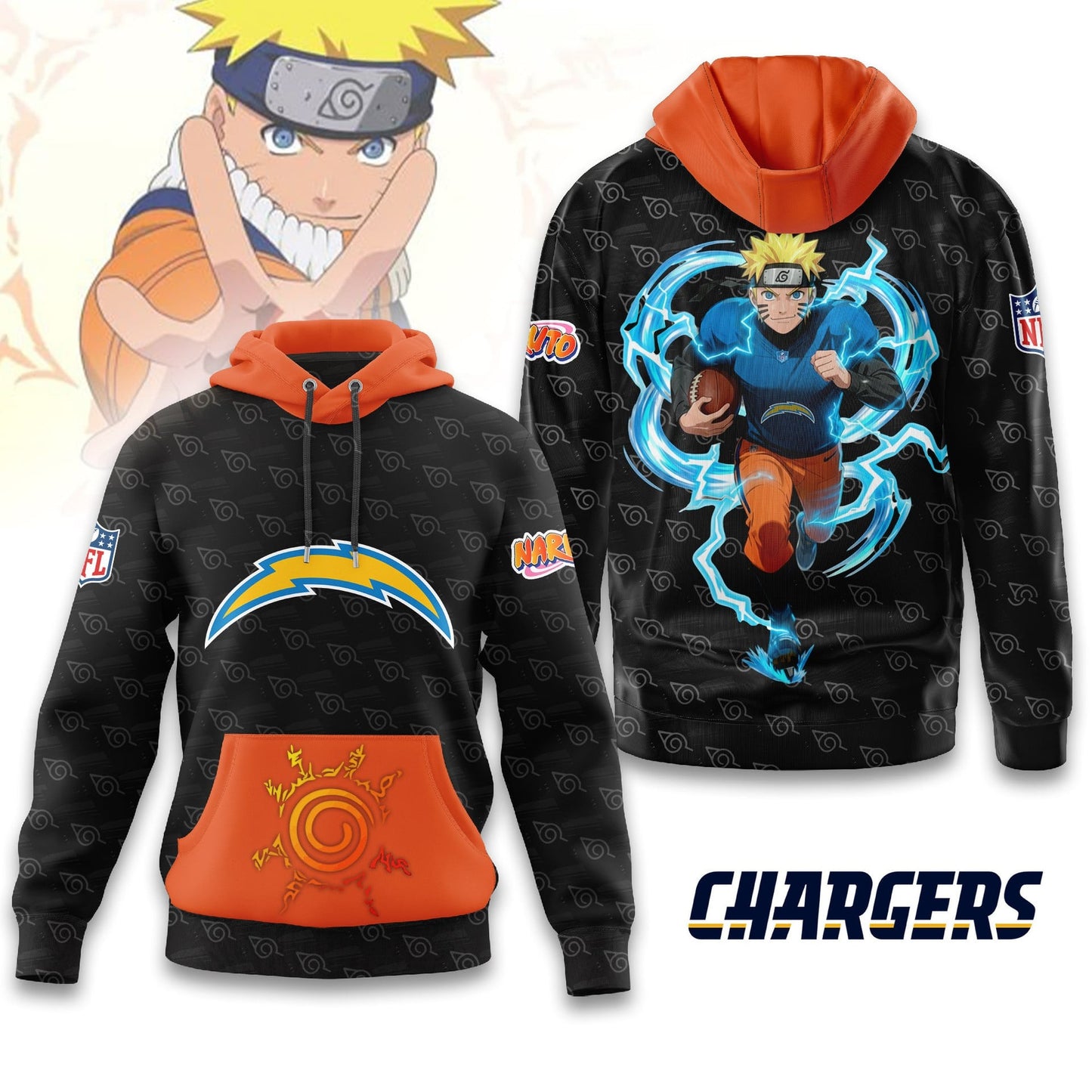 Premium NFL LAC x NAR Hoodie V1 NMD NHM