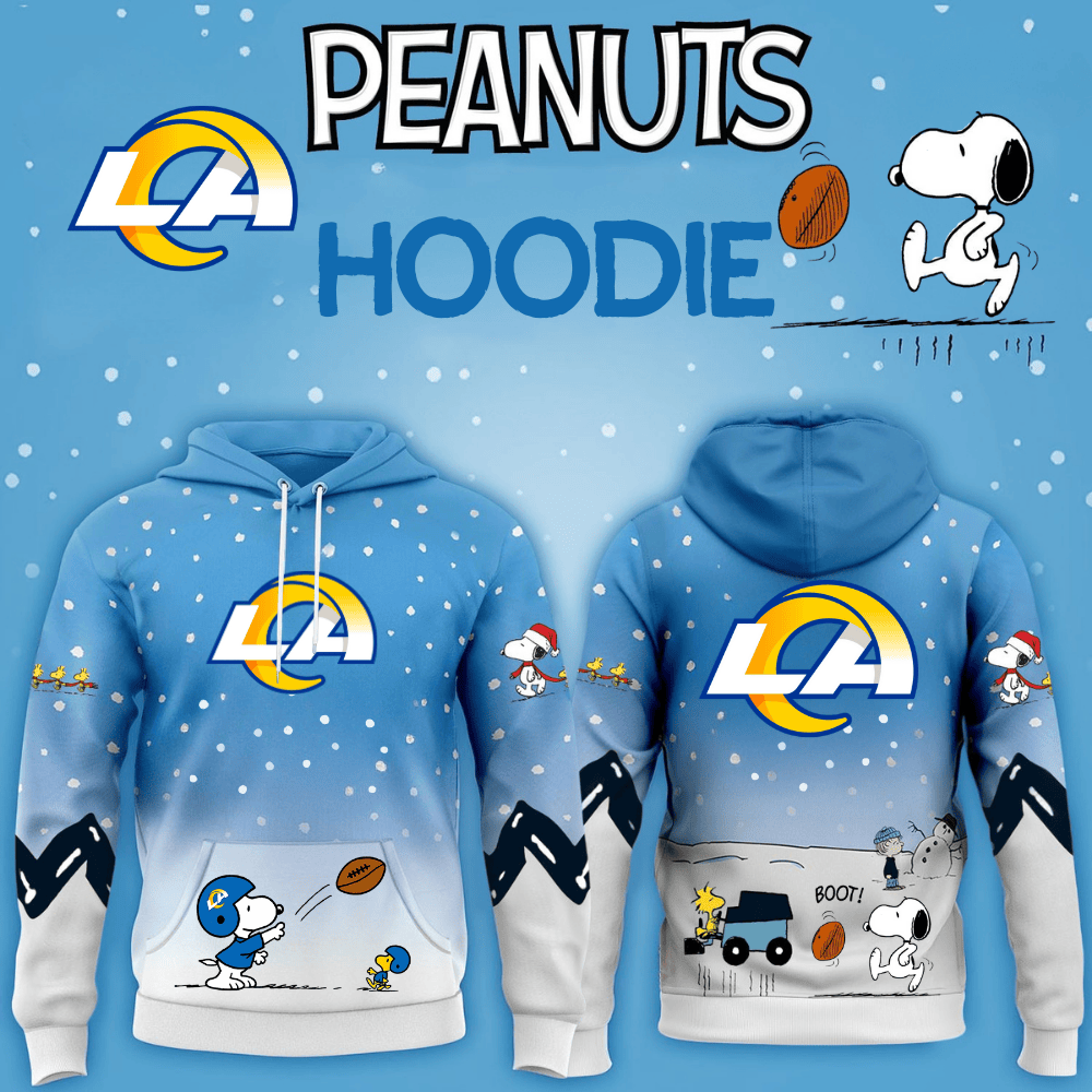 Premium NFL LAR x Peanuts Hoodie V2 NMD TTV