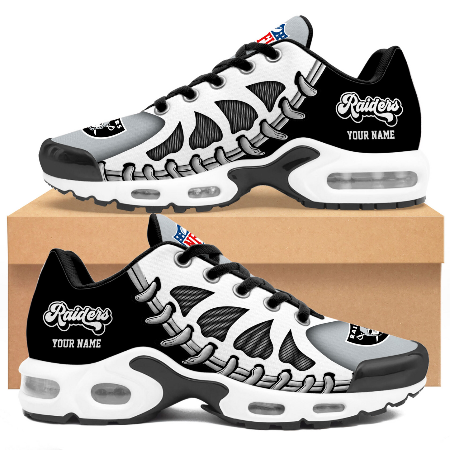 Premium NFL LV Spine Rush Air Max Sneaker V4 NMD TTV