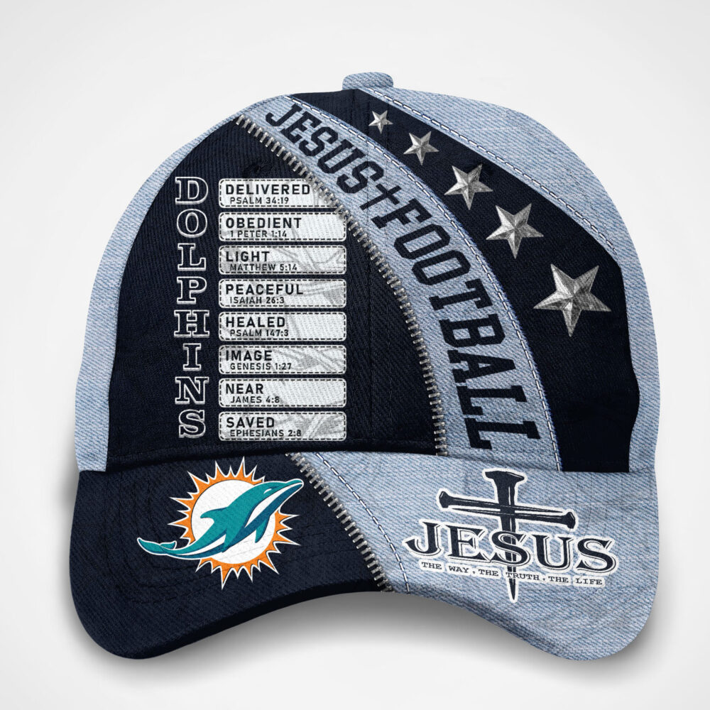 Premium NFL MIA Jesus Football Classic Cap V1 NMD TTV