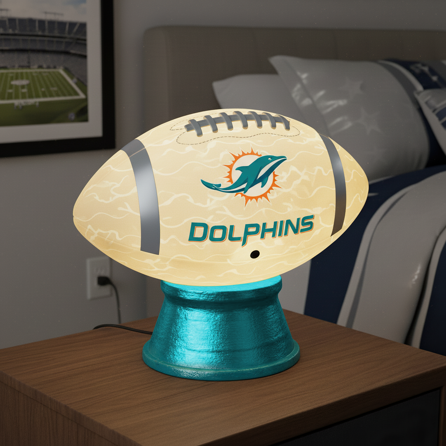 Premium NFL MIA Football Night Light V1 NMD TTV