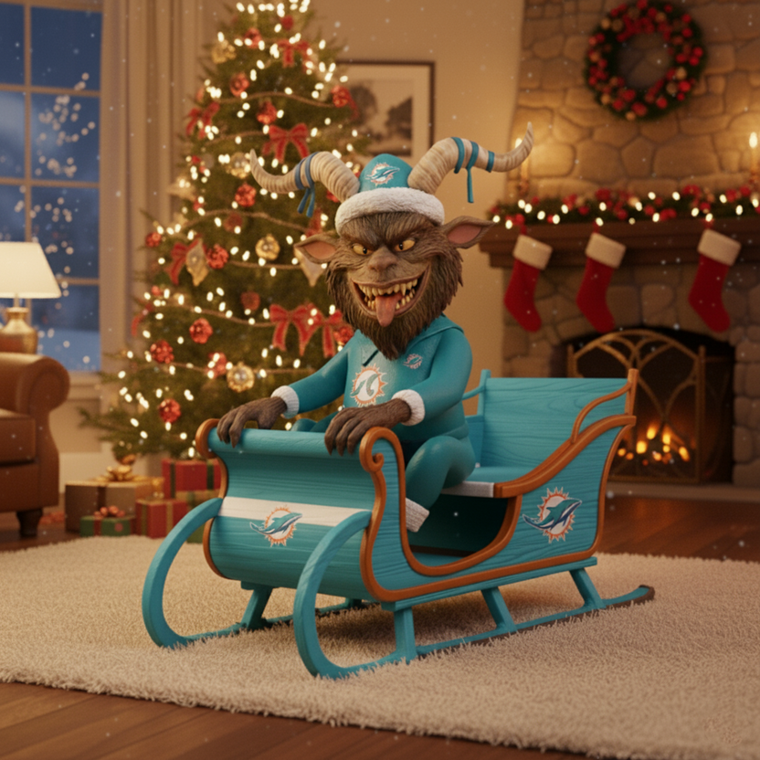 Premium NFL MIA Krampus Arcylic Plaque V1 NMD TTV
