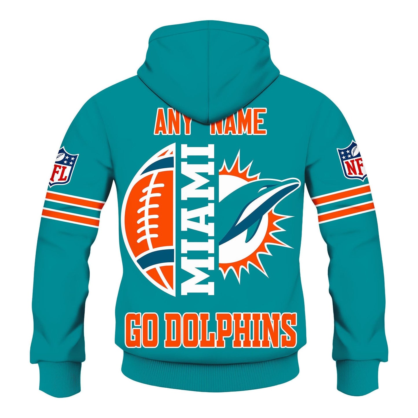 Premium NFL MIA Signature Fan Gear Hoodie V1 NMD NHM