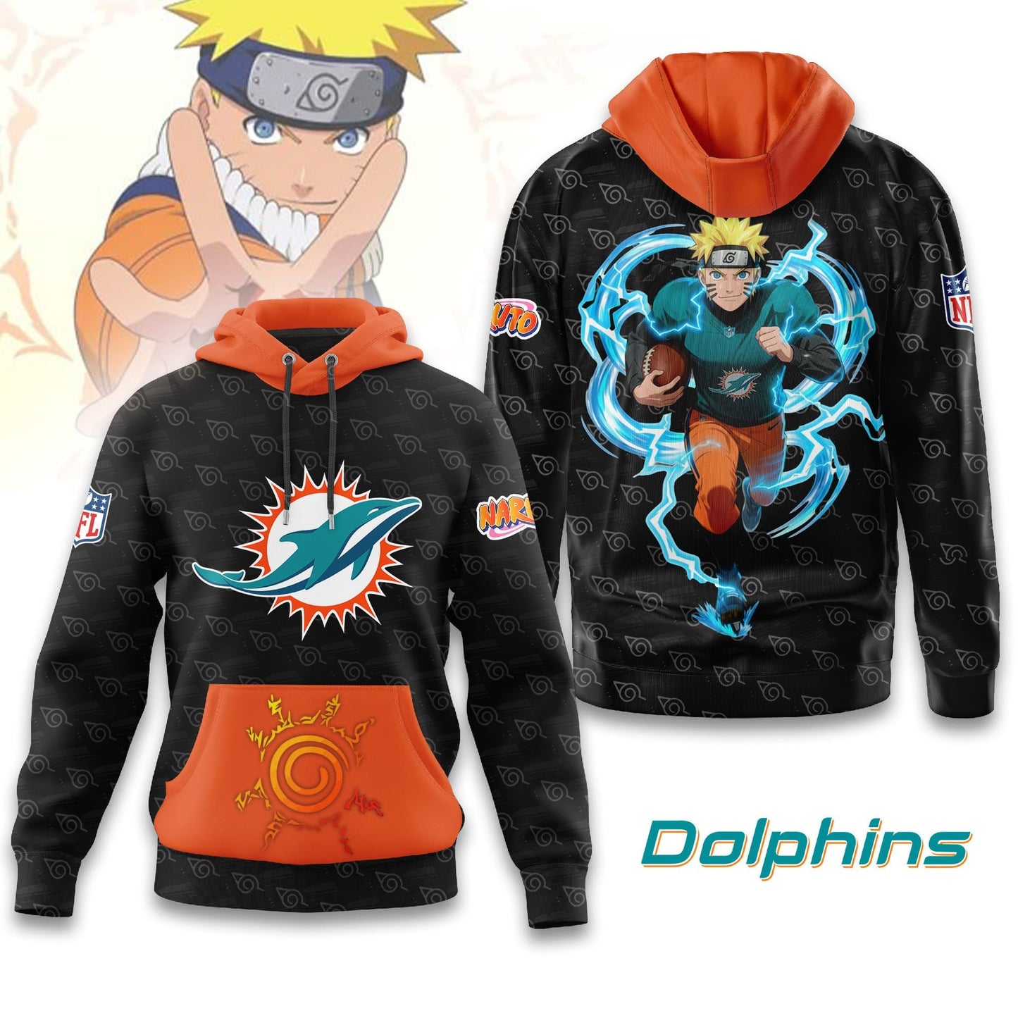 Premium NFL MIA x NAR Hoodie V1 NMD NHM
