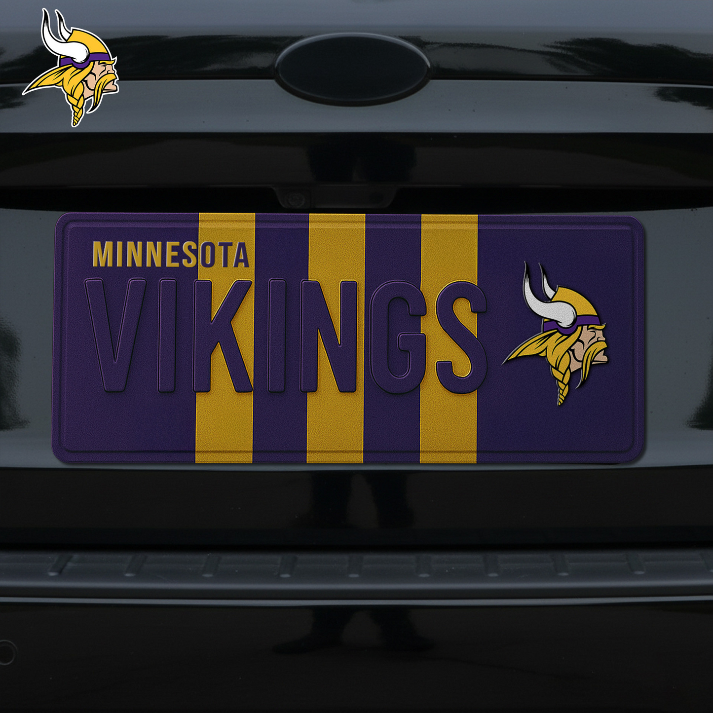 Premium NFL MIN License Plate Frame HI V1 NMD TTV