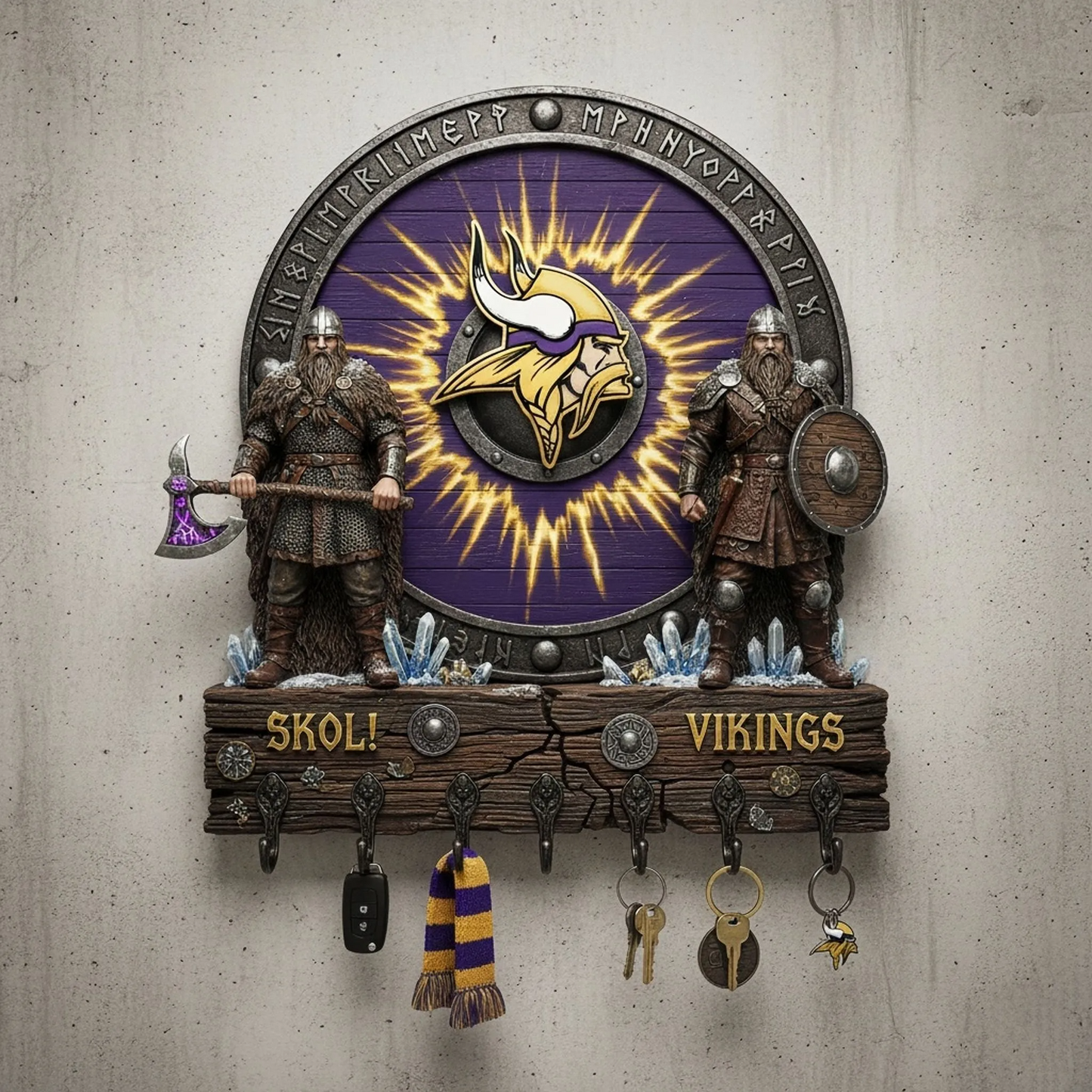 Premium NFL MIN Spirit Guardian Wall Key Holder V1 NMD TTV