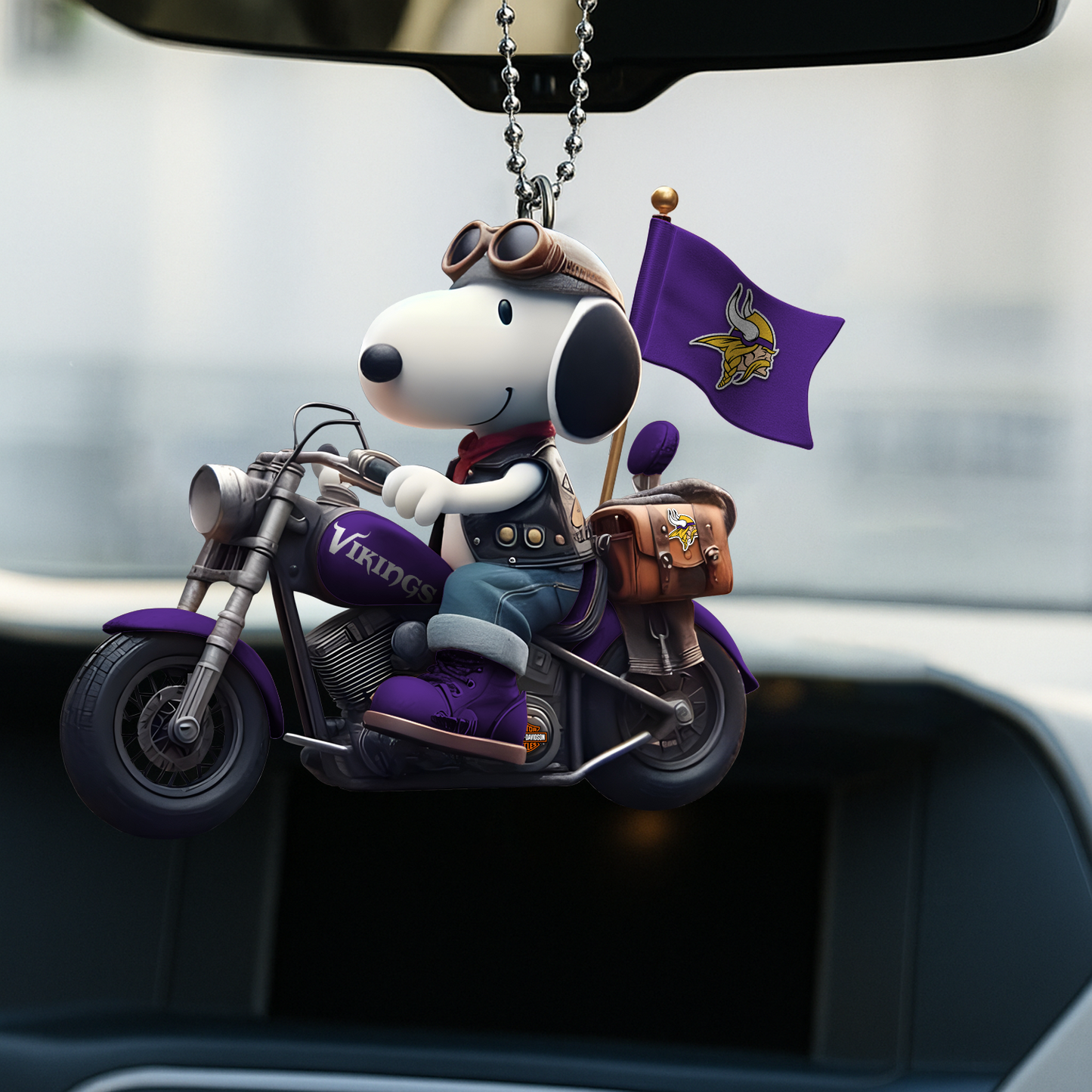 Premium NFL MIN x SNP Car Ornament DATND TANTD