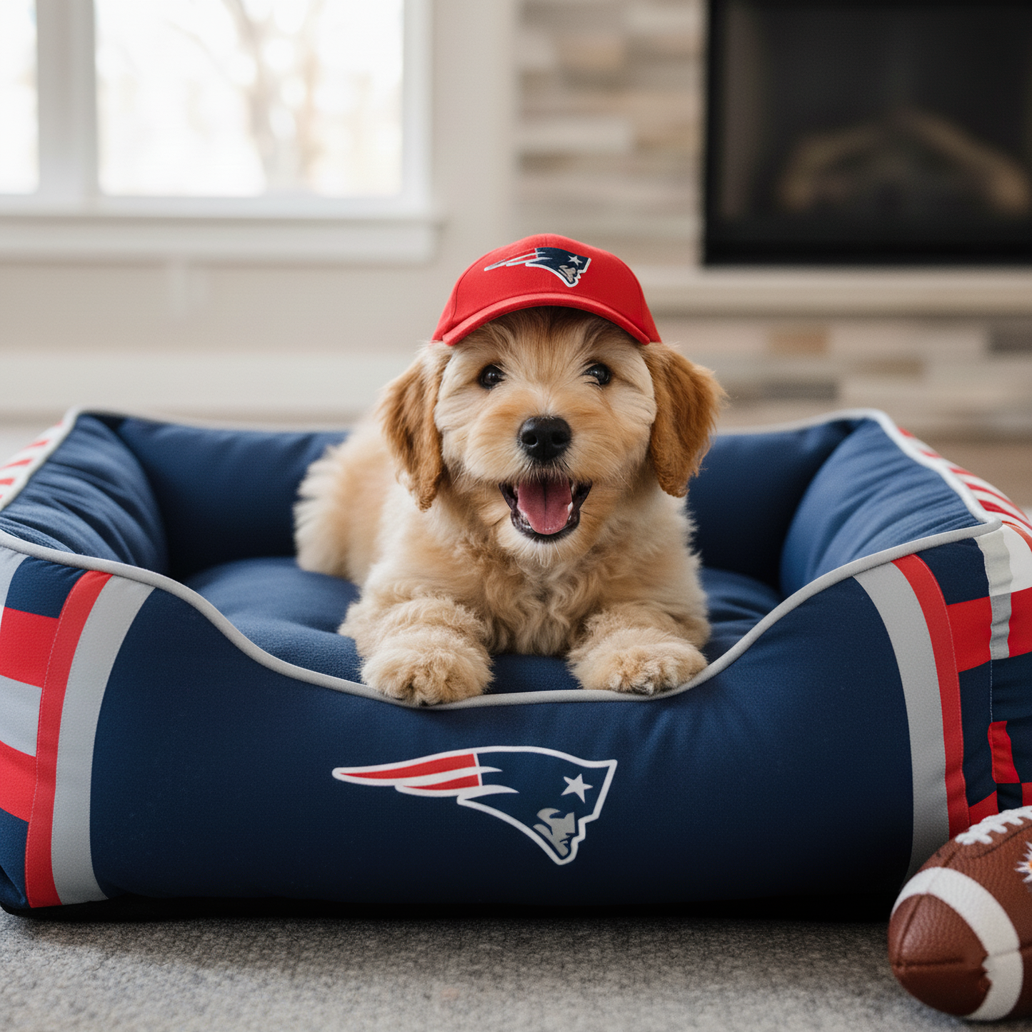 Premium NFL NE Pets Bed V1 NMD TTV