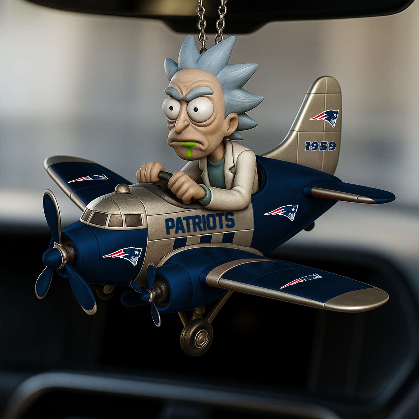 Premium NFL NEP x RIC Car Ornament V1 DATND TANTD