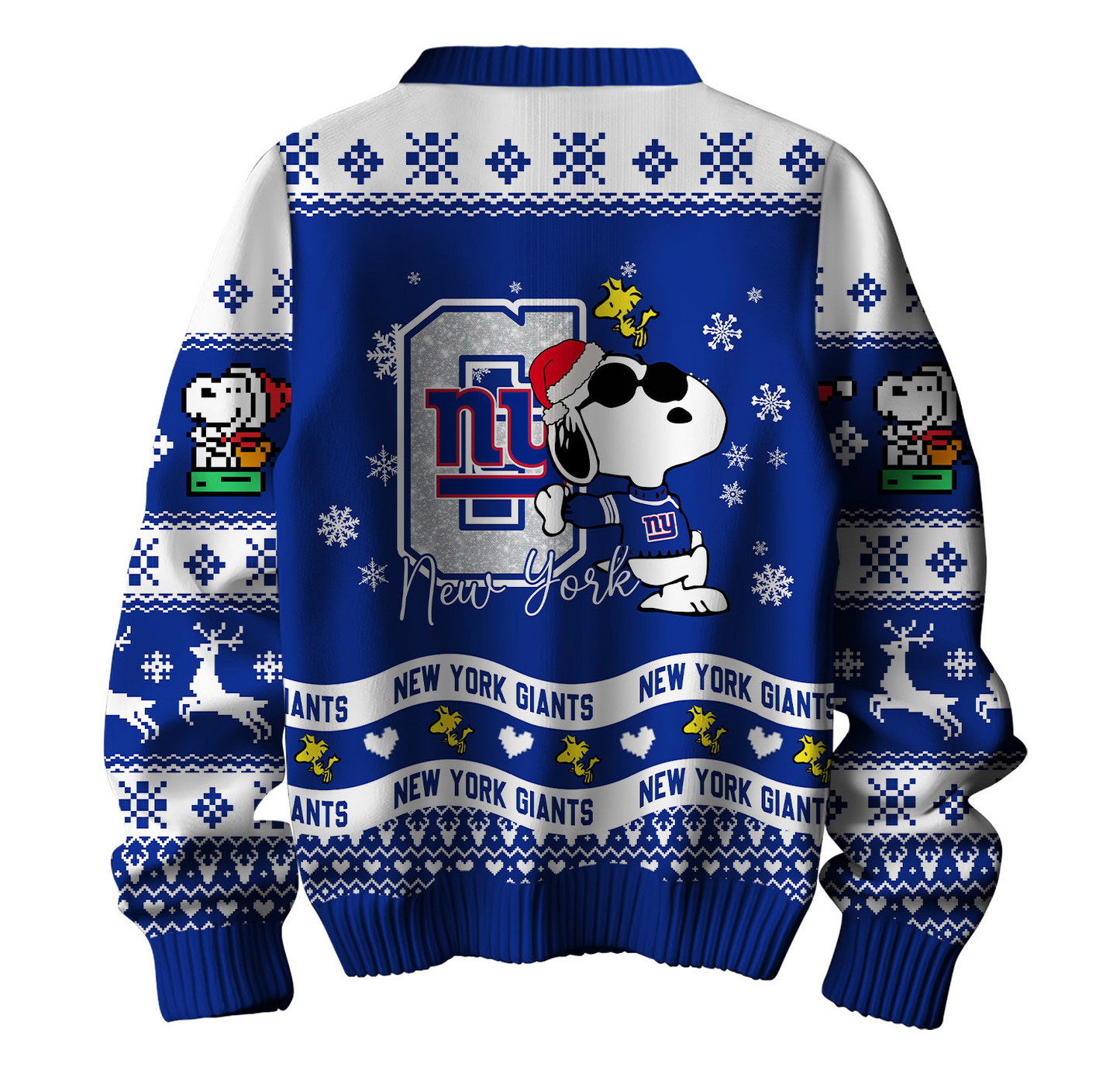 Premium NFL NYG x SNP Ugly Sweater V1 NMD TTV