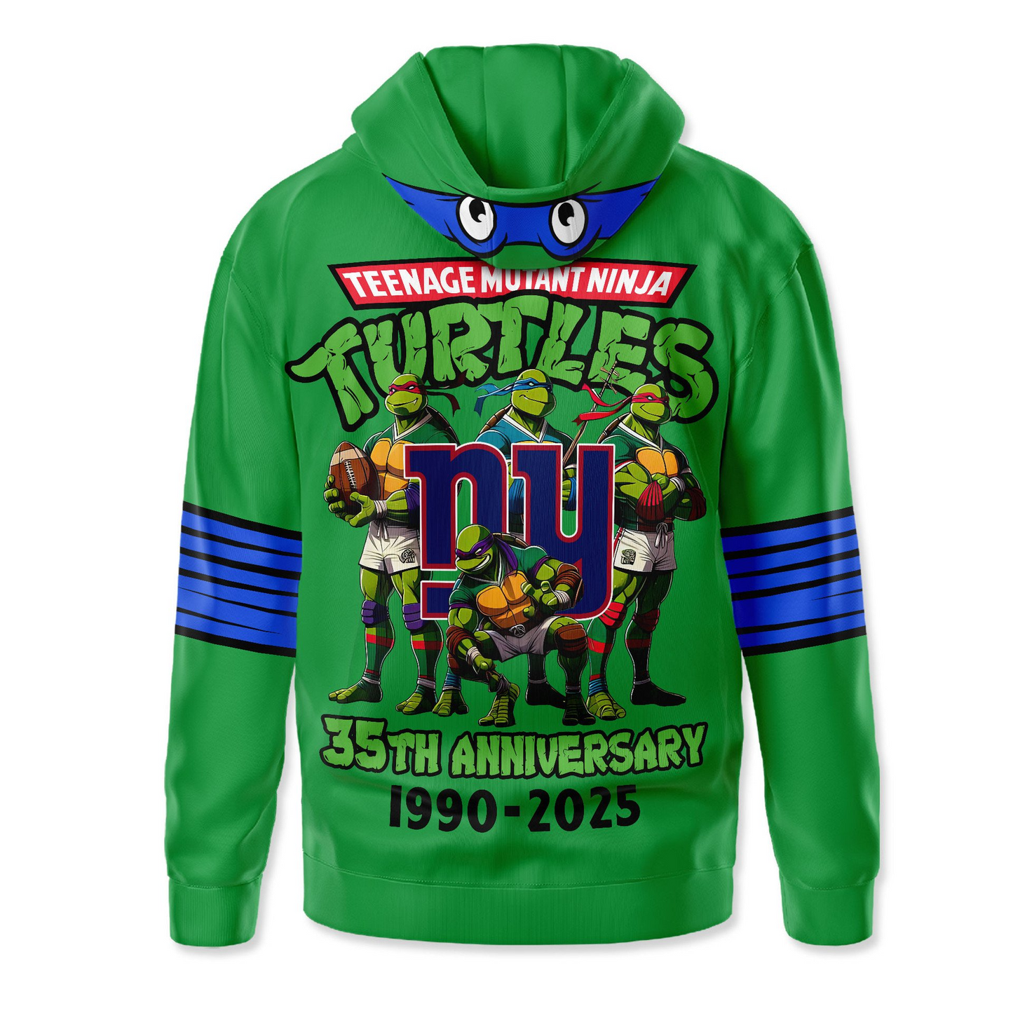Premium NFL NYG x TMNT 35th Anniversary Hoodie V1 NMD TTV