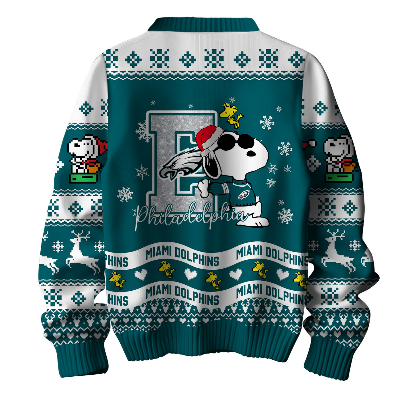 Premium NFL PHI x SNP Ugly Sweater V1 NMD TTV