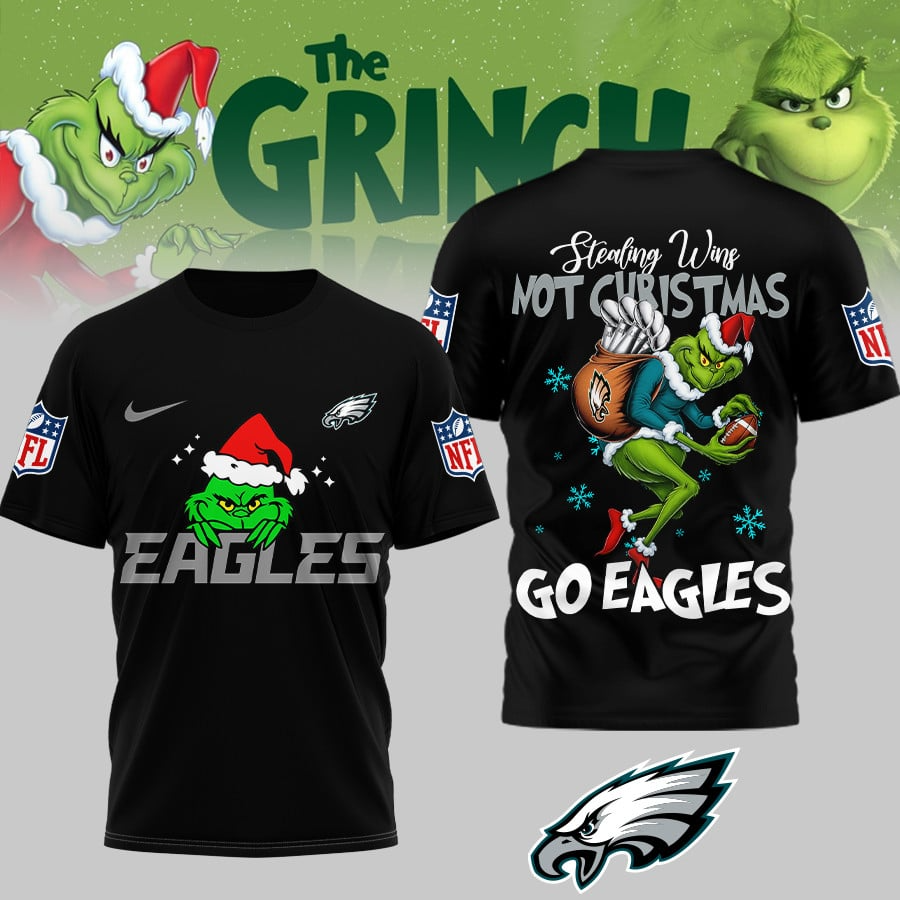 Premium NFL PHI x The Grinch Shirt V3 NMD TTV