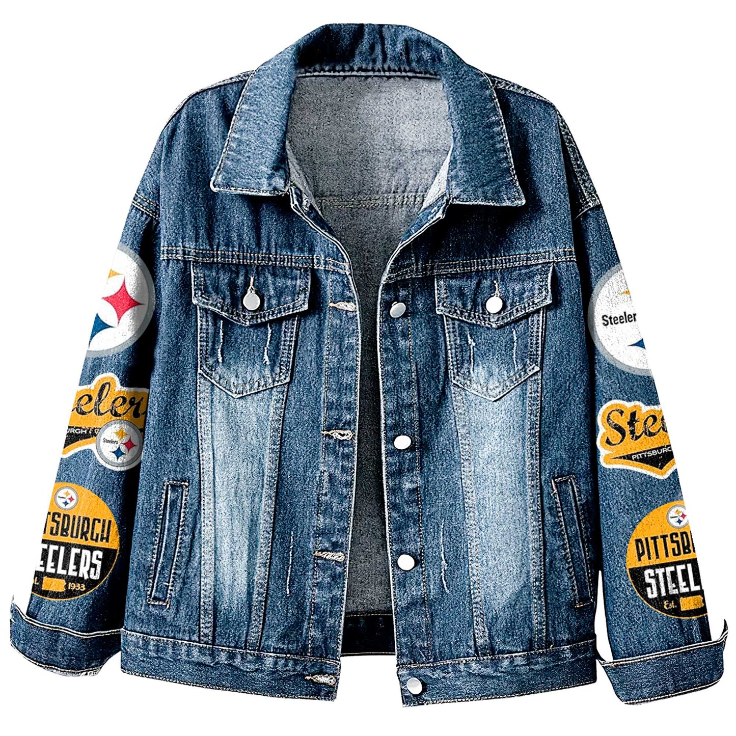 Premium NFL PIT Denim Jacket V1 NMD NHM