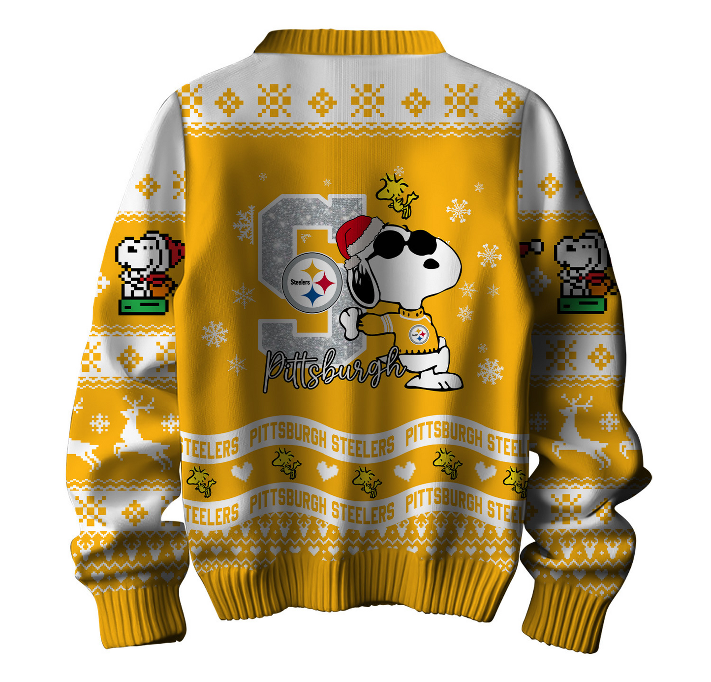 Premium NFL PIT x SNP Ugly Sweater V1 NMD TTV