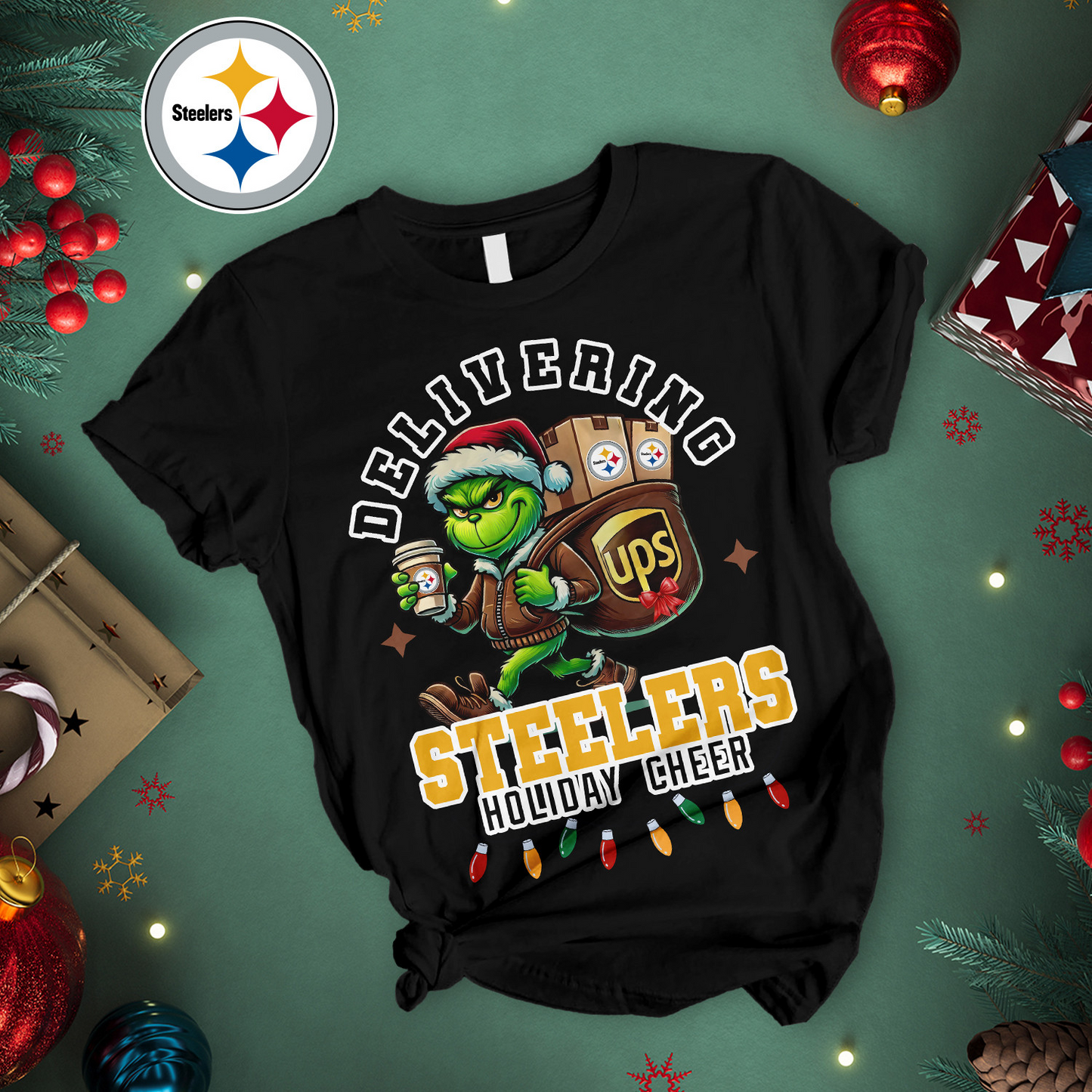 Premium NFL PIT x Ups T-shirt NMD TTV