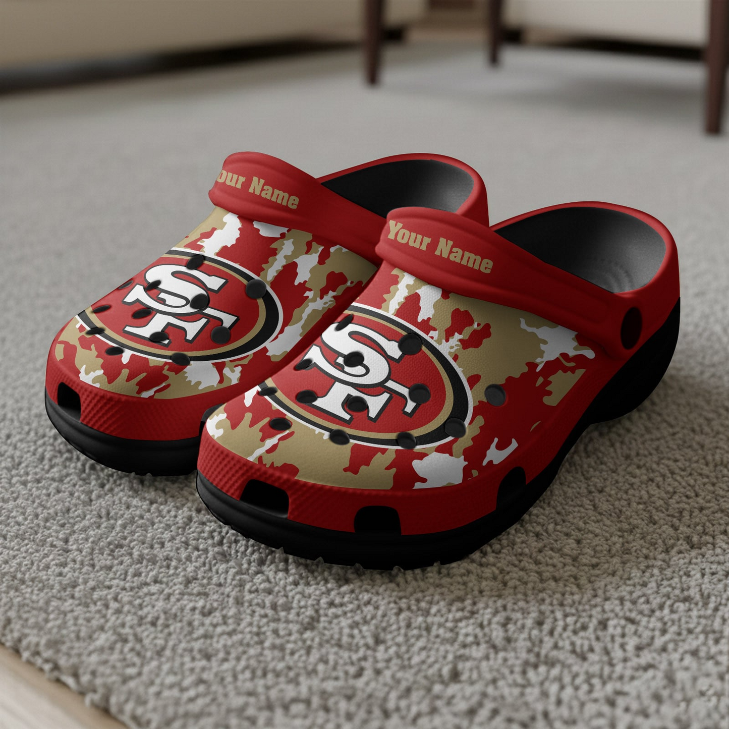 Premium NFL SF Camo CLogs V1 NMD TTV