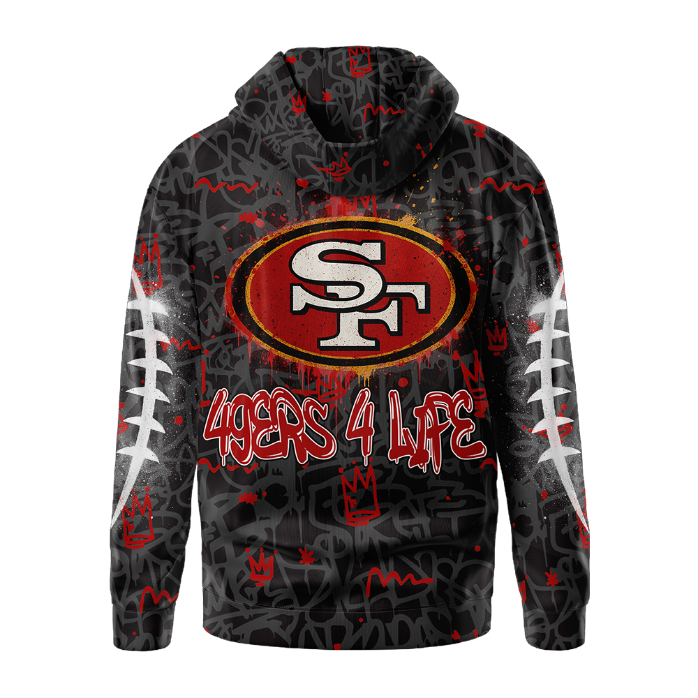 Premium NFL SF Special Graffiti Hoodie V2 NMD TTV